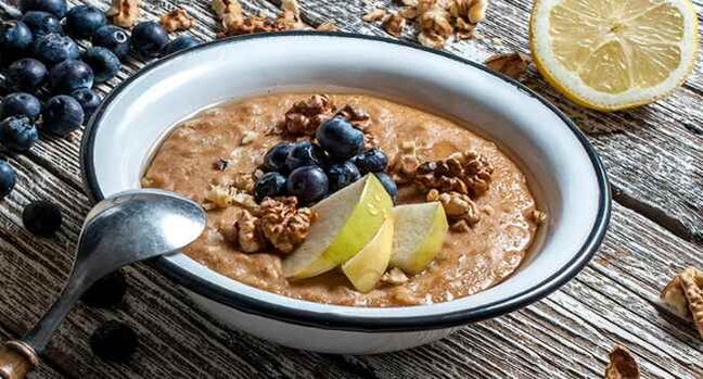 La soupe à la crème diversifie le menu contre la goutte